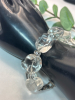 Stunning Sterling Rock Crystal Necklace & Bracelet Set Statement - 5