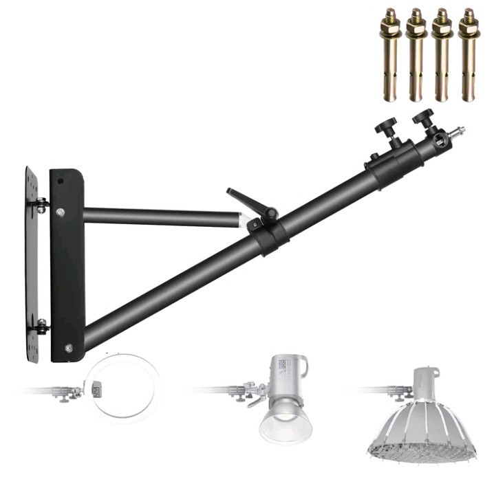 New | NEEWER 169cm Triangle Wall Mounting Boom Arm | Retail Value $90