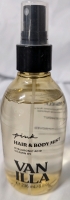 New Pink Hair & Body Mist. Contains Hyaluronic Acid and Vitamin B5. 236ml.