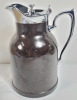 Vintage Thermos Stronglas Bakelite Thermos Carafe With Chrome Lid . Made in Canada . Measures 8" Tall
