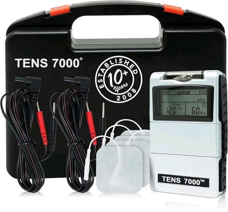 New TENS 7000 Digital TENS Machine for Back, Neck, Sciatica, Muscle & General Pain Relief | Retails $49.99!