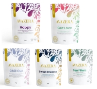 New Avazera Tea Lovers Bundle : Four Assorted Herbal Teas & 20 Tea Filters | Retails for $40!