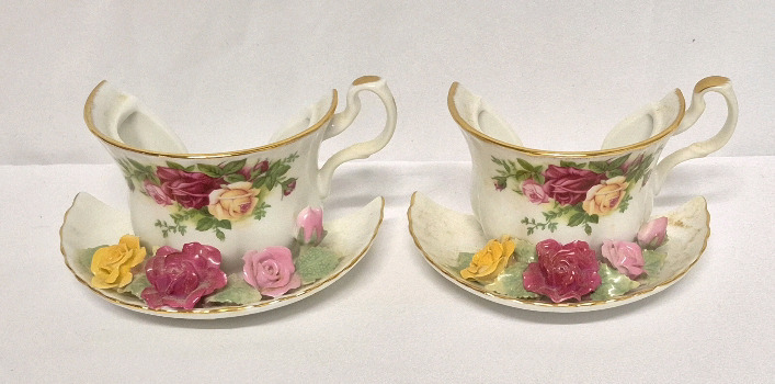 ROYAL ALBERT Night Light Covers - OLD COUNTRY ROSES