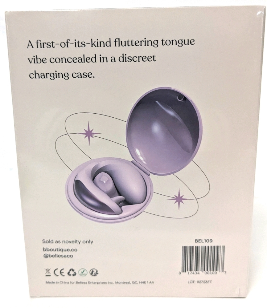 [Adults Only!] New Bellesea FLUTTERVIBE Silicone Rechargeable ...