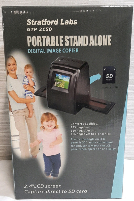 New Stratford Labs GTP-2150 Portable Stand Alone Digital Image Copier