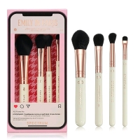 New SPECTRUM Emily in Paris 4 Piece Little Luxury Makeup Brush Set | Retails $45