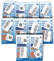 10 New Packs MOTION SICKNESS PATCHES &bull; 36 Per Pack | Over $100 Retail Value