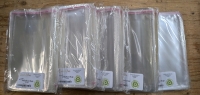 2000 (5 x 400 count) New Essewise 6" x 9" Self Sealing Cellophane Bags. 5 packs of 400. Retails for $24 Each, $120 Value.