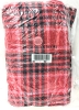 New VICTORIA'S SECRET Cozy Plush Blanket &bull; Red Plaid &bull; 60" x 50" | Retails $94 - 2