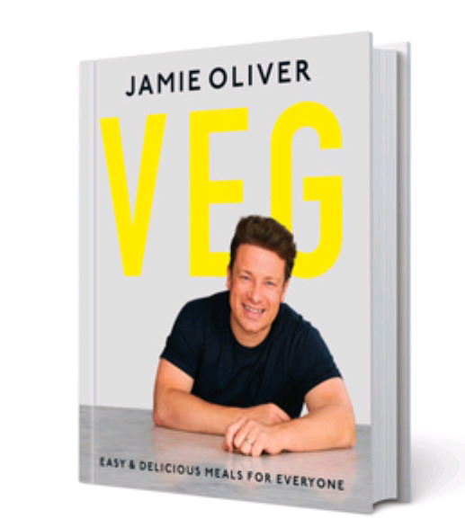 New | Jamie Oliver: Ultimate Veg Haedcover Cookbook | Measures 8 x 10"