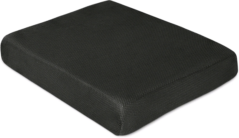 New Milliard Memory Foam Seat Cushion. 18" x 16" x 3". Comes with Washable Cover,