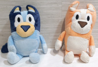 2 New Bluey Plush Dolls (Both are 8&frac12;" Tall & 4" Wide)