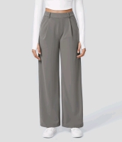 New Size XS | HALARA HaloTrek Air High Waisted Side Pocket Straight Leg Work Pants | Retails Over $55