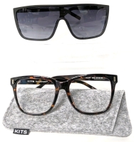 New KITS "Friday" Frames [Light Prescription] KH01 57-18-145 & KITS "The Chase" [Non-Prescription] KB02 138-145 UVA/UVB 400/CAT3 | Retails Over $120!