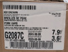 New - 7.9lbs Norpur All-Natural Dog Treats Dehydrated Pork Ears (100 Pork Ears) . Best Before 2026-08-08 Retails Over $100 - 4