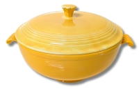 FIESTA WARE USA Covered Casserole / Vegetable Bowl | 7.75" Diameter x 5.75" Tall