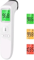 New ANMEATE No-Touch Forehead Thermometer for Kids & Adults with Large Display, Mute Mode, Memory Recall & Fever Alarm