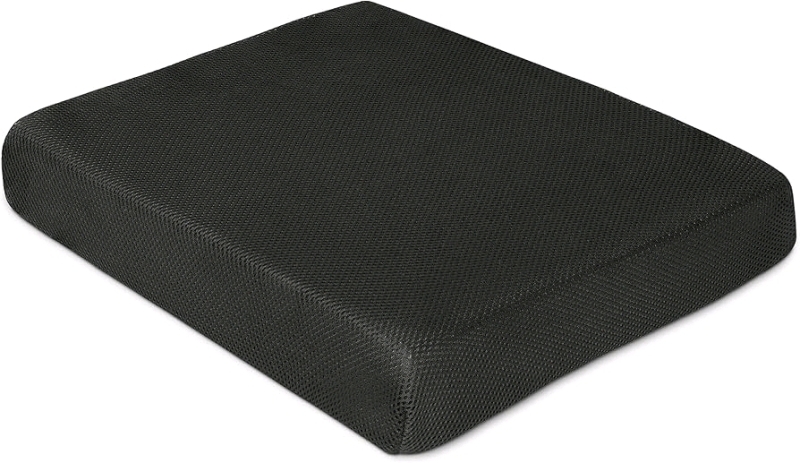 New Milliard Memory Foam Seat Cushion. 18" x 16" x 3". Comes with Washable Cover,