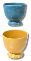 2 FIESTA WARE USA Oversized Egg Cups / Sorbet Bowls &bull; 3.25" Diameter x 3" Tall