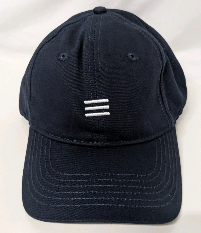 New Triple Bar Baseball Cap One Size Fits Most