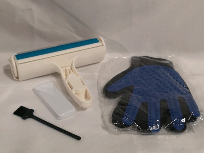 New Pet Hair Removal Roller, Glove and Brush