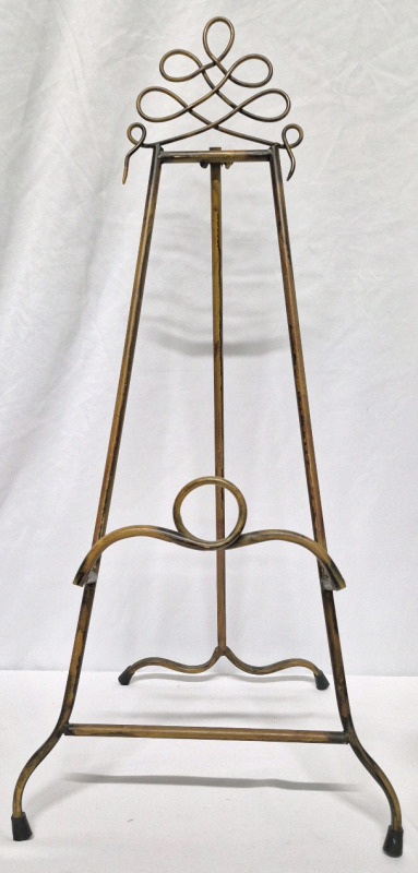 Metal Small Easel Stand 27.5" Tall and 12.5" Wide