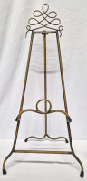 Metal Small Easel Stand 27.5" Tall and 12.5" Wide