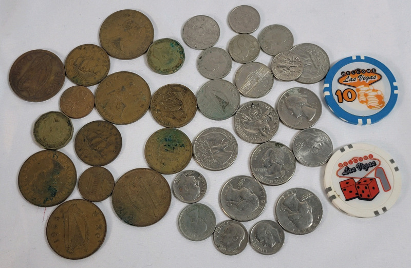 USA & Great Britain Coin & Token Lot