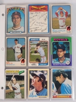 1972 - 1992 O Pee Chee MLB Baseball Trading Card Singles . 108 Trading Cards , No Doubles