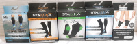 Lot of Athletic Footwear, Including Stamina Compression Socks and Graduated Compression Socks, Physix Gear Arch Support Sleeves & Graduated Compression Calf Sleeves