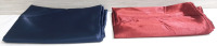 2 New Silk Pillow Sheets, Standard and Queen Sized
