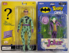 New - The Riddler ? 8" Action Figure, Sealed & DC Comics The Joker 5" Action Figure , Sealed .