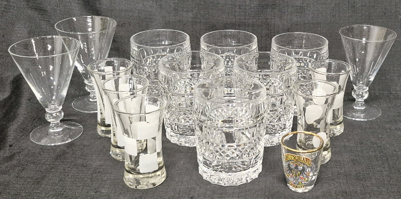 15 Barware Glasses