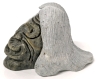 Signed Jacob Thomas 9/12 Hand-Carved Soapstone Head &bull; 3" Tall - 2