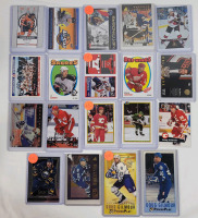 19 NHL Hockey Trading Card Singles . Various Players , Years & Trading Card Company's
