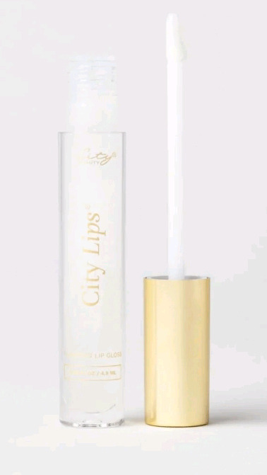 New CITY LIPS Clear Plumping Lip Gloss by City Beauty | Hydrate & Nourish | 4.9ml | Retails Over $40!