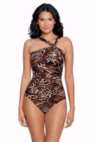 New Women's Size 16 Miraclesuit Ocicat Europa One Piece Swimsuit. Retails for $365!