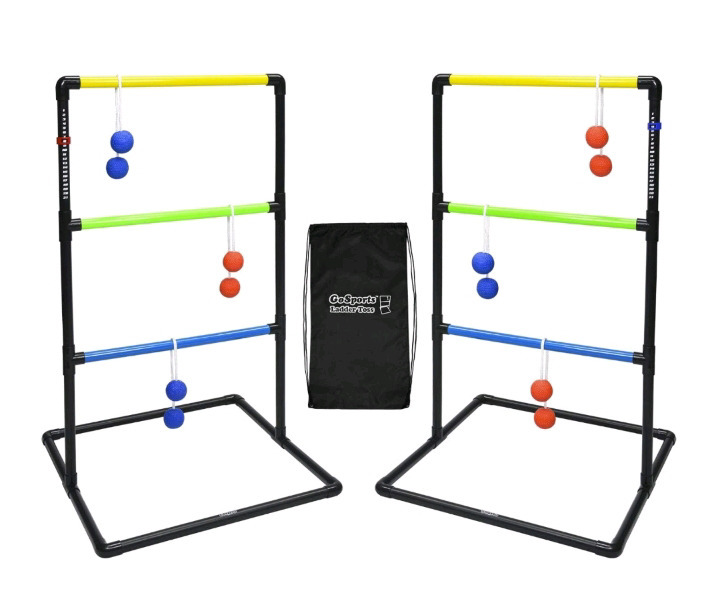 New GoSports Pro Grade Ladder Toss : Indoor/Outdoor Game Set with Travel Carrying Case
