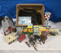 Large Model Train Set | Includes But Isnt Limited To; Snap-Track W/ Blueprints, Scenery & Model Train Kits