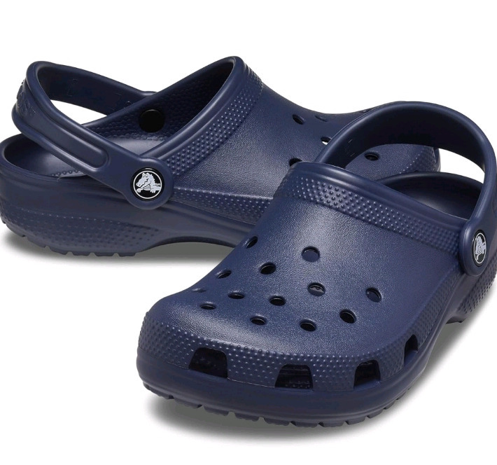 New C6 Toddler Crocs Classic Clogs Navy