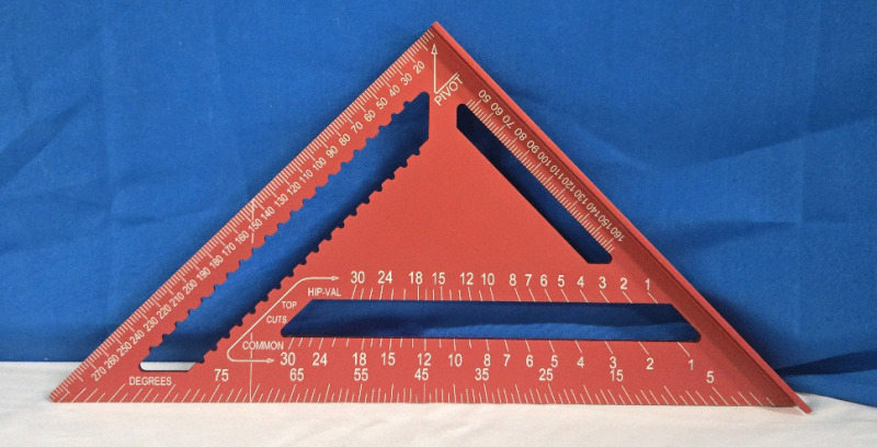 New | Metal Square Wood working Tool | 17" Long