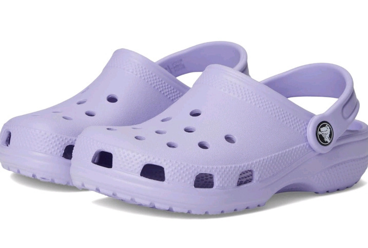 New Size C4 Toddler Crocs Unisex-Child Classic Clogs Lavender