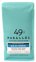 New 49th PARALLEL Coffee Roasters | Whole Bean Small Batch BLUE SKY Espresso • Dark Chocolate, Intense, Molasses • Dark Roast | 340g