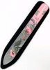 3 New LONDONTOWN Gorgeous Glass Nail Files - Safara - 4.75" Long ea | Retail Value Over $45! - 3