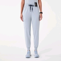 New Size XXS Tall FIGS Womens High Waisted Zamora Jogger Scrub Pants Retails for $68 - Dusty Blue
