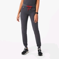 New Size XS Reg FIGS Women's Zamora Jogger Scrub Pants Retails for $68 - Charcoal