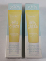 New - Two (2) Tarte Jelly Glaze Anytime Lip Mask , Toasted Coconut , 10g / 0.35oz.