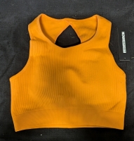 New Size M Nova Sport Women's Seamless Sports Bra - Tangerine
