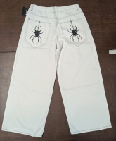 New: Size XL Women's Gloe White Wide Leg Spider Jean - Retails for Over 100$