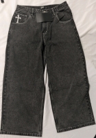 New Size XL Women's Gloe Skull Cross Wide Leg Jean Retails for Over 100$